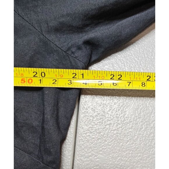 J. Crew Womens 14 Black Ruffle Button Up Shirt - Picture 7 of 10